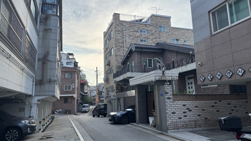 장위13구역 골목