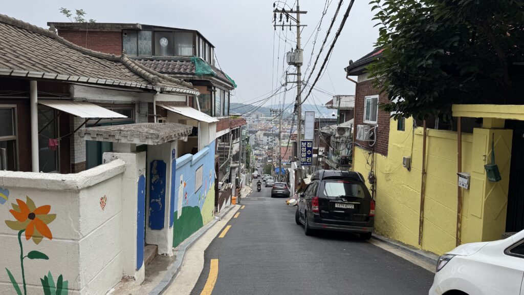 장위14구역 재개발 주택가 현장 모습