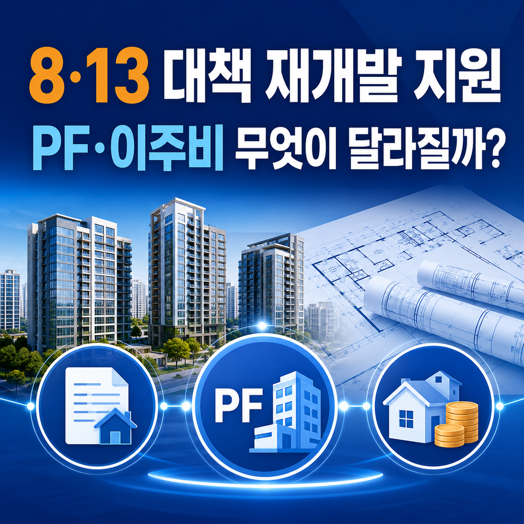 8·13 대책 재개발 PF 사업비 지원 장위뉴타운